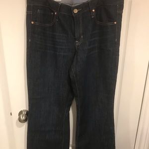 Gap 1969 wide leg jeans 14